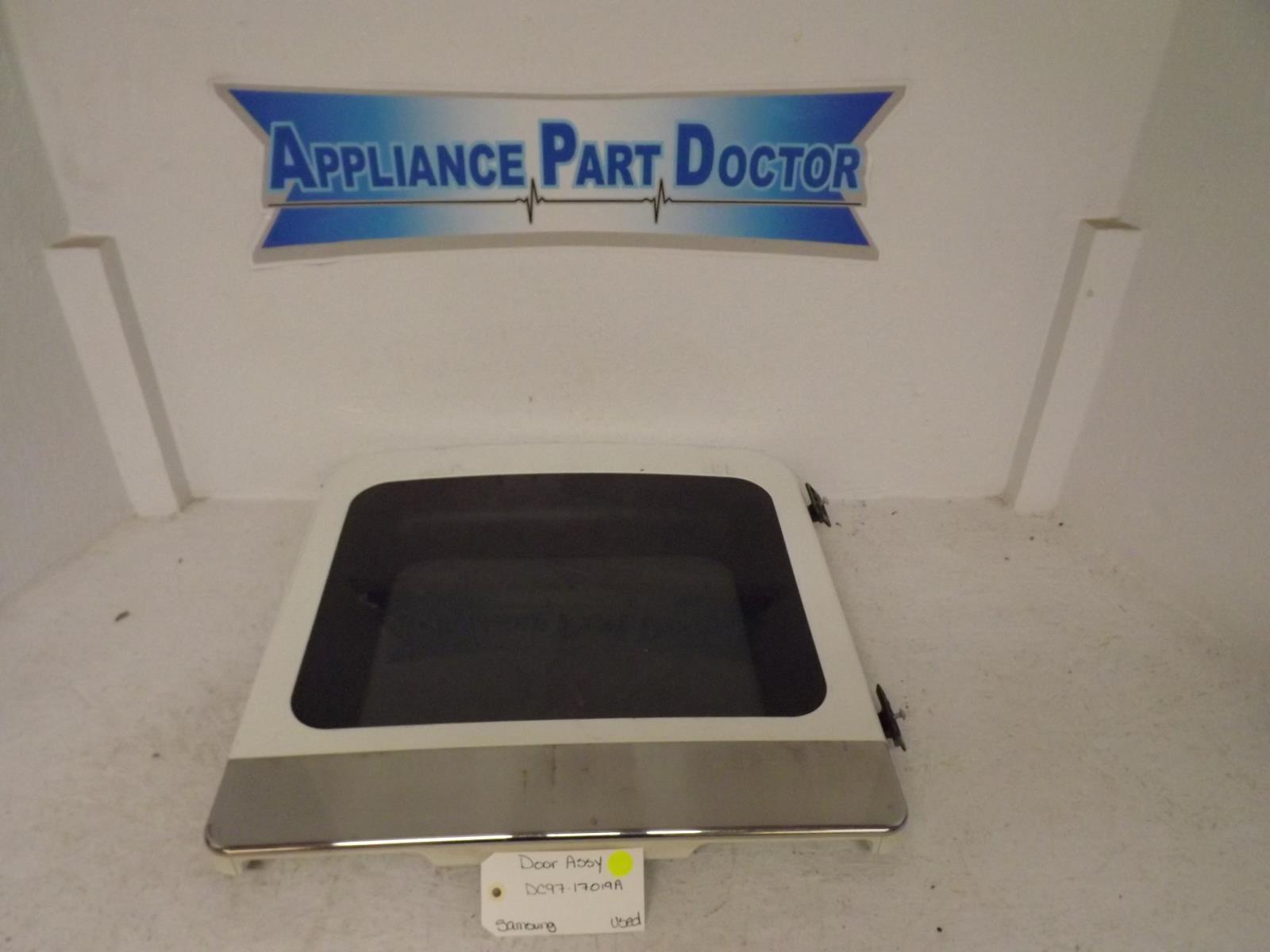 Samsung Dryer DC97-17019A Door Assembly Used Samsung Dryer DC97-17019A Door Assembly Used